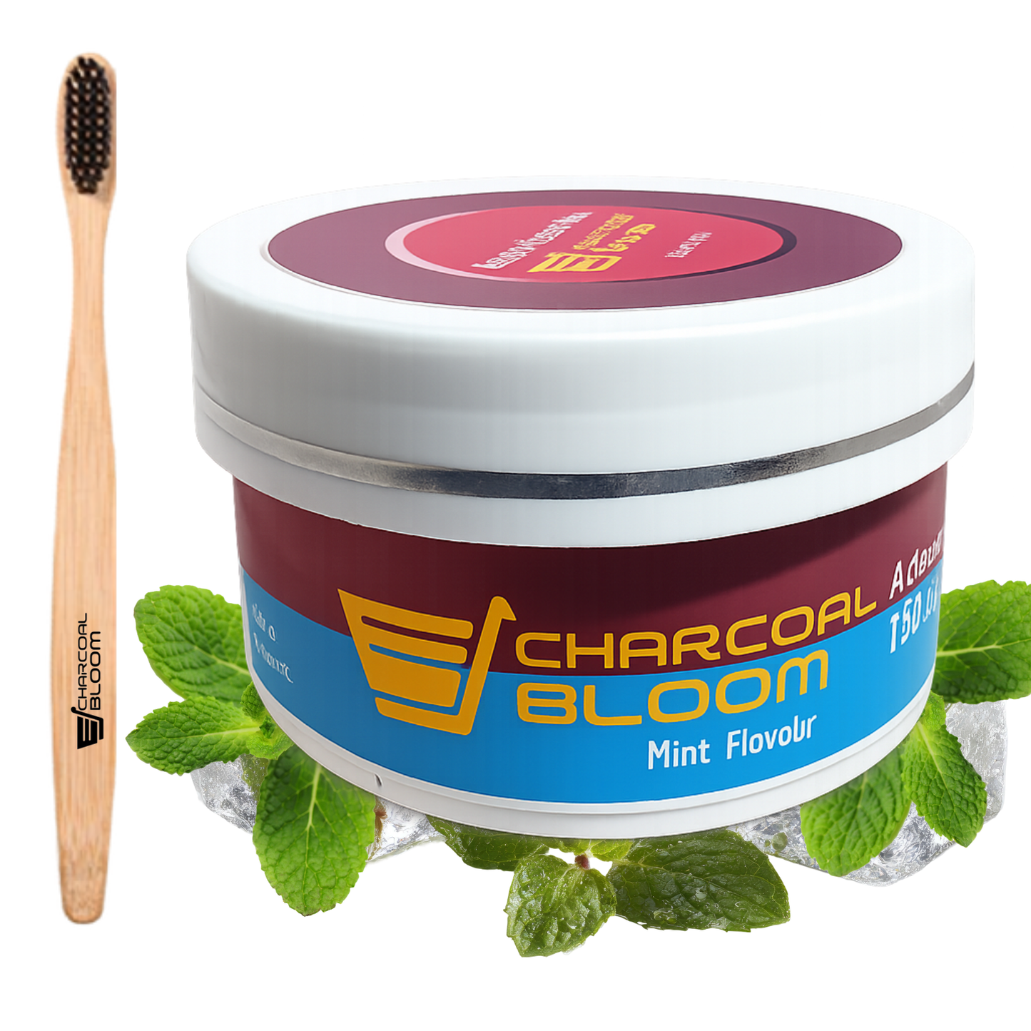 Activated Charcoal Teeth Whitening Powder.