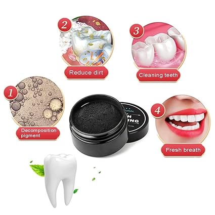 🦷 Charcoal White Teethning Powder