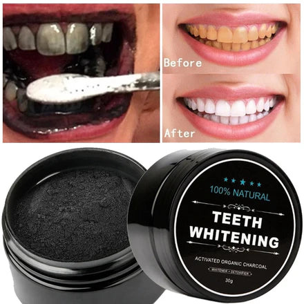 🦷 Charcoal White Teethning Powder