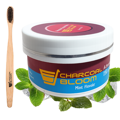 Activated Charcoal Teeth Whitening Powder.
